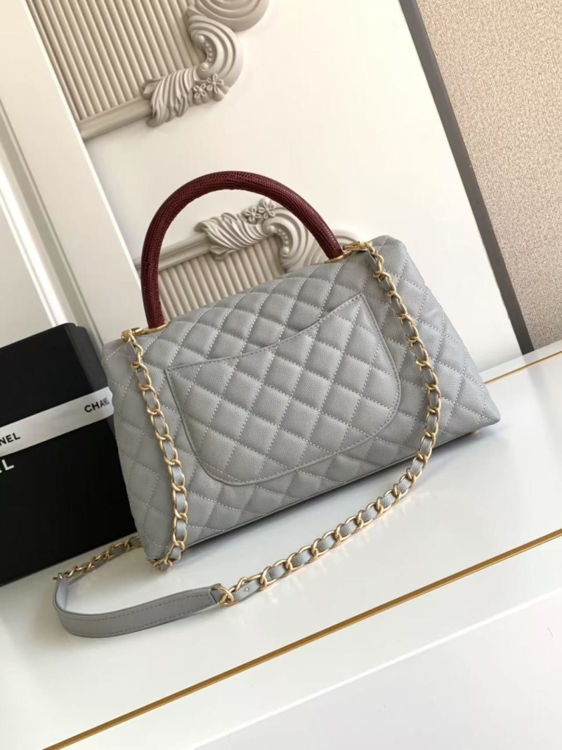 Ch**el top handle bags